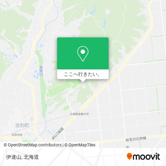 伊達山地図