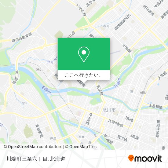 川端町三条六丁目地図