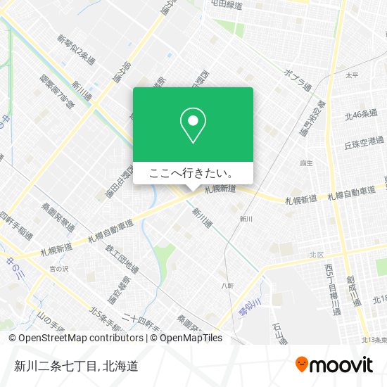 新川二条七丁目地図