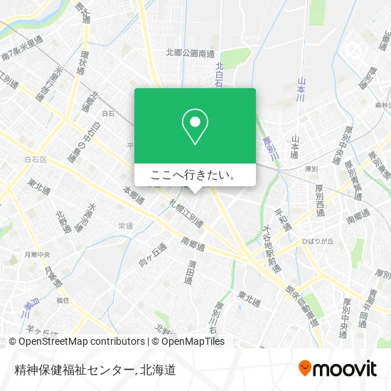 精神保健福祉センター地図
