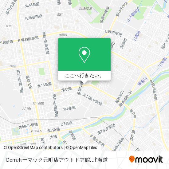Dcmホーマック元町店アウトドア館地図