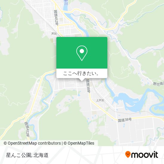 星んこ公園地図