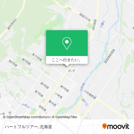 ハートフルツアー地図