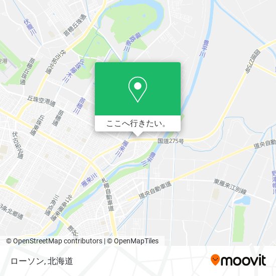 ローソン地図