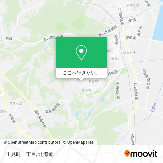 里見町一丁目地図