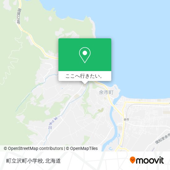 町立沢町小学校地図