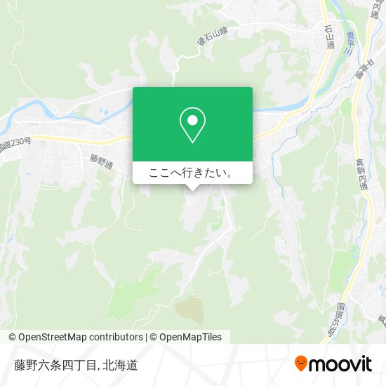 藤野六条四丁目地図