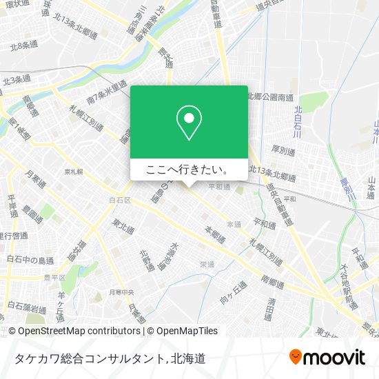 タケカワ総合コンサルタント地図