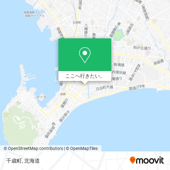 千歳町地図