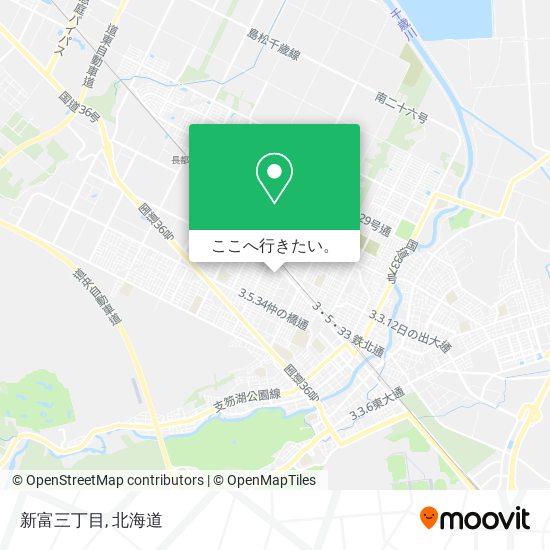 新富三丁目地図