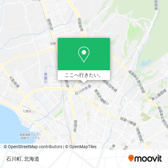 石川町地図