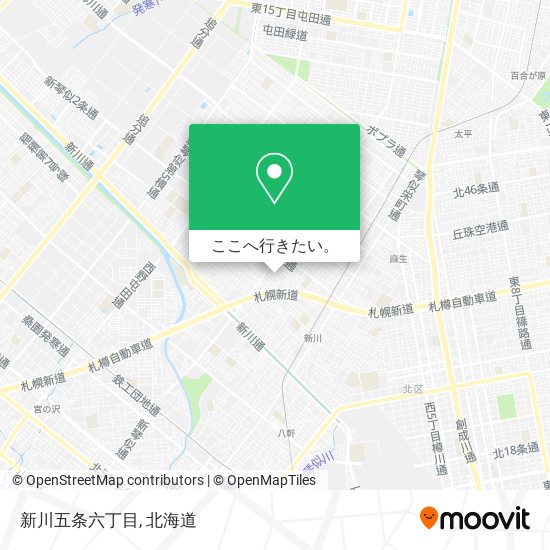 新川五条六丁目地図