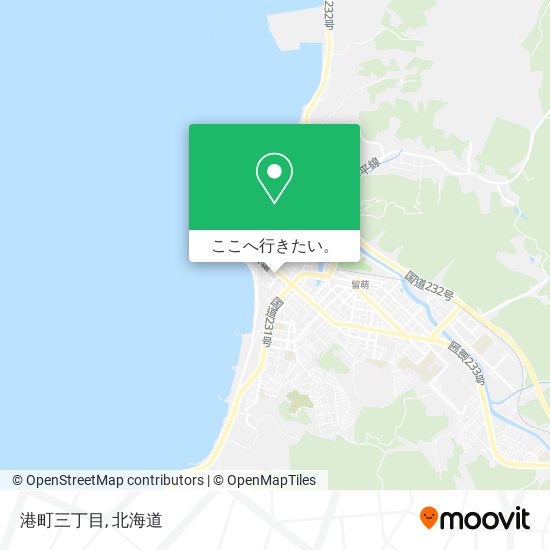 港町三丁目地図