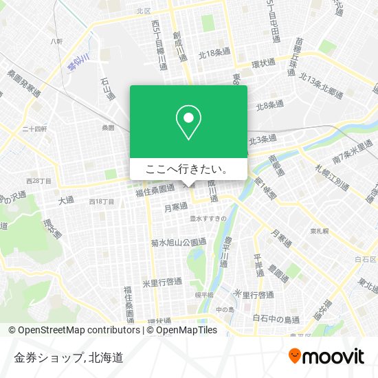 金券ショップ地図