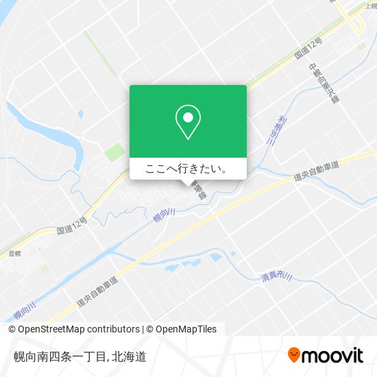 幌向南四条一丁目地図