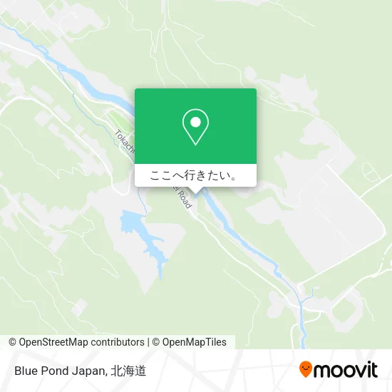 Blue Pond Japan地図