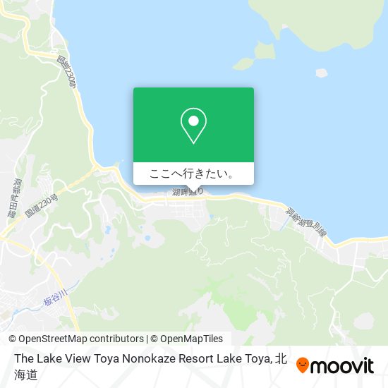 The Lake View Toya Nonokaze Resort Lake Toya地図