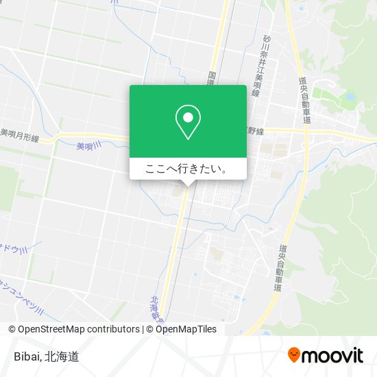 Bibai地図