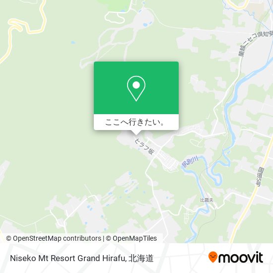Niseko Mt Resort Grand Hirafu地図