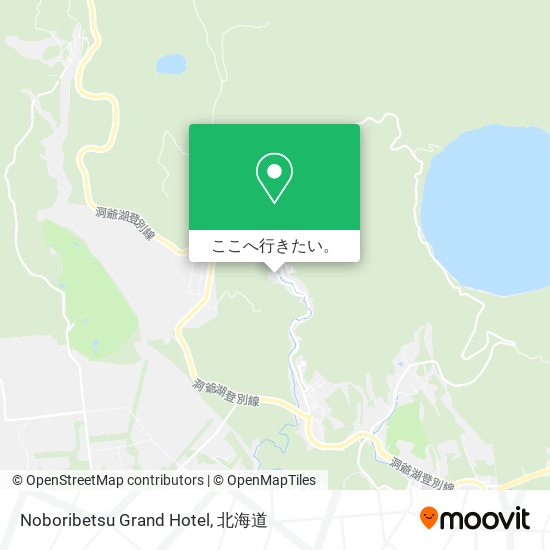 Noboribetsu Grand Hotel地図