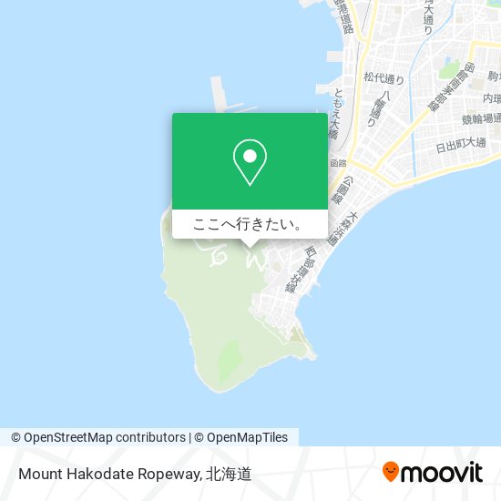 Mount Hakodate Ropeway地図