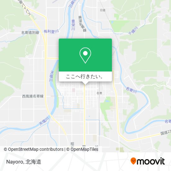 Nayoro地図