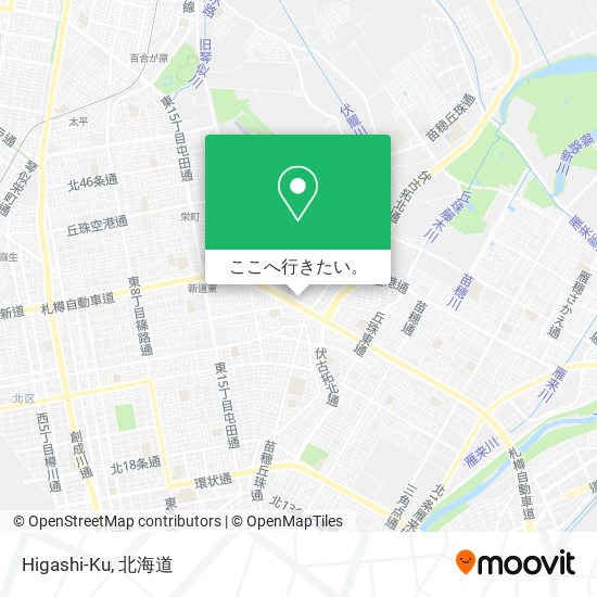 Higashi-Ku地図