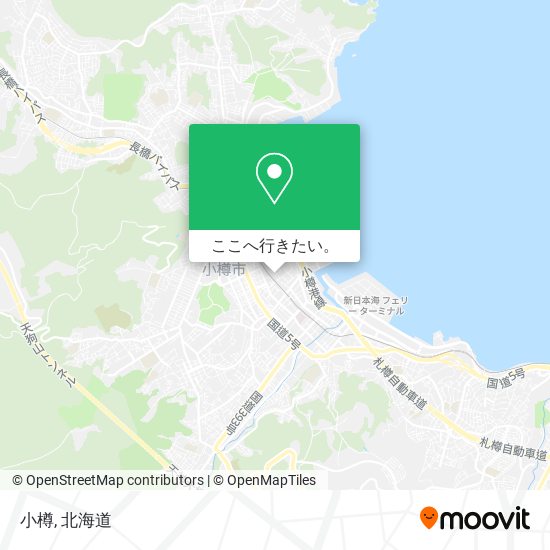 小樽地図