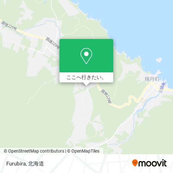 Furubira地図