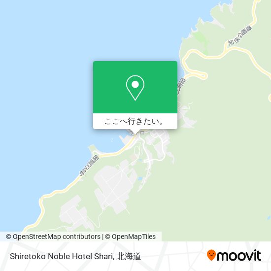 Shiretoko Noble Hotel Shari地図