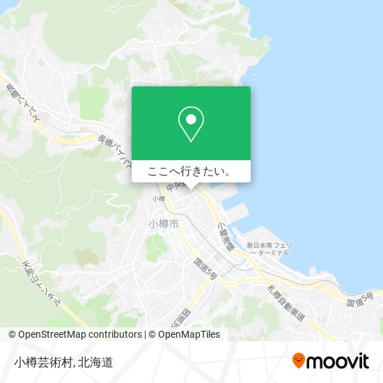 小樽芸術村地図