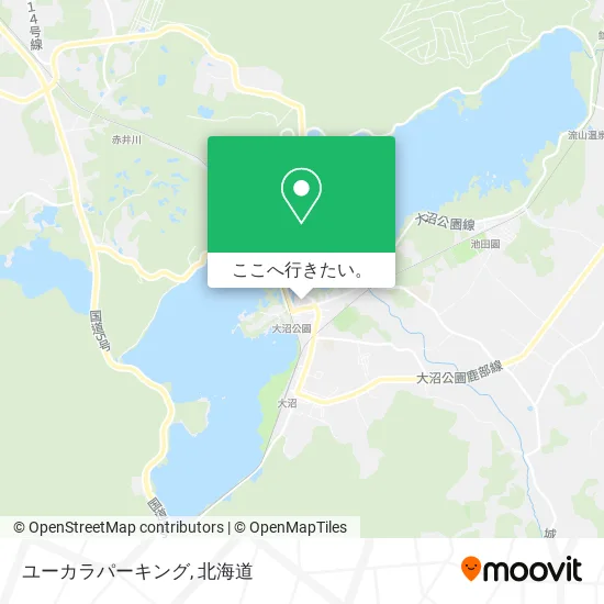 ユーカラパーキング地図