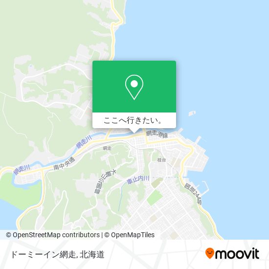 ドーミーイン網走地図