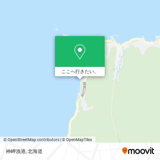 神岬漁港地図