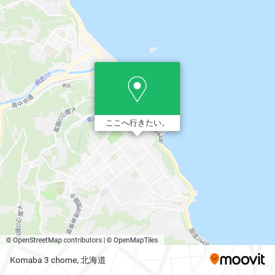 Komaba 3 chome地図