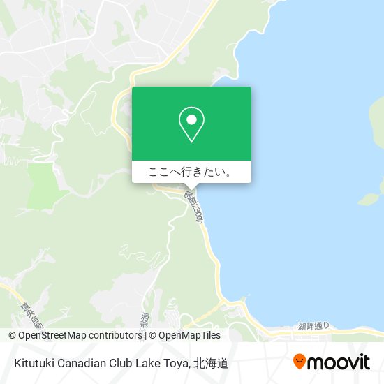 Kitutuki Canadian Club Lake Toya地図