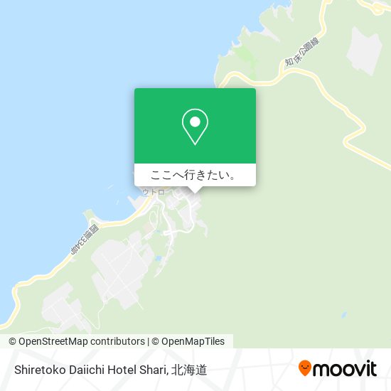 Shiretoko Daiichi Hotel Shari地図