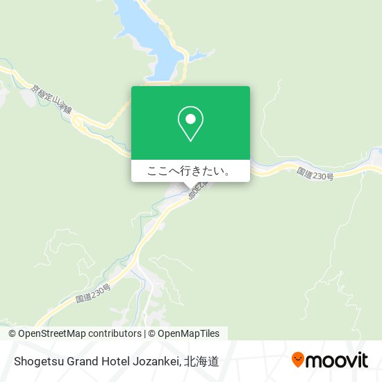 Shogetsu Grand Hotel Jozankei地図