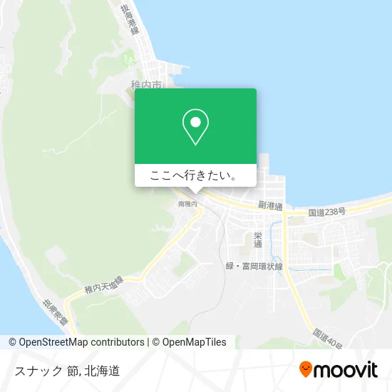 スナック 節地図