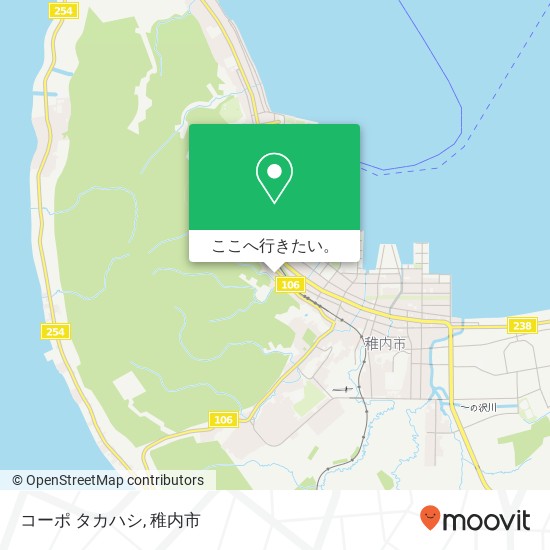 コーポ タカハシ地図