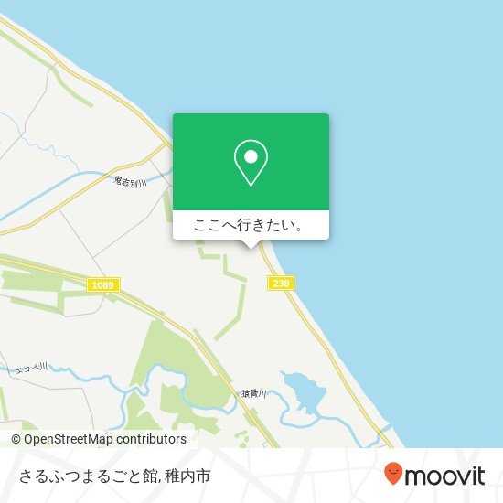 さるふつまるごと館地図