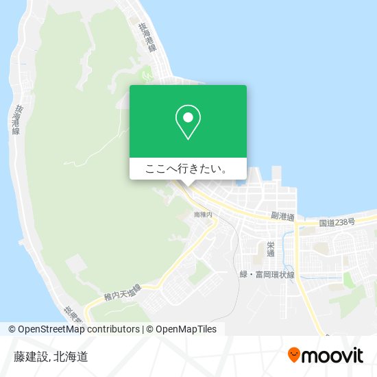 藤建設地図