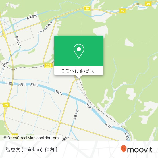 智恵文 (Chiebun)地図