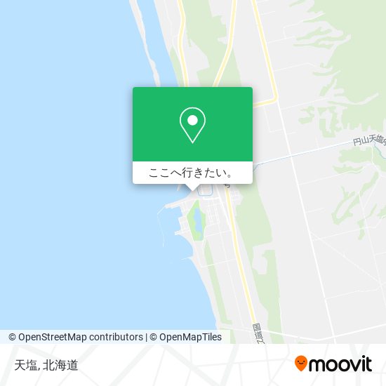 天塩地図