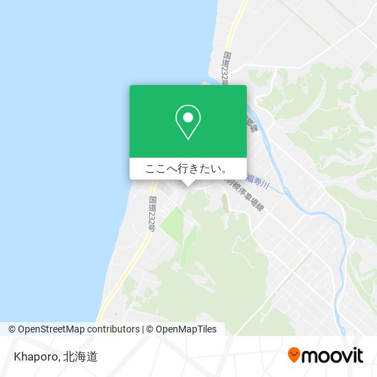 Khaporo地図