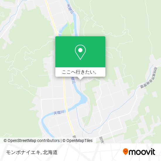 モンポナイエキ地図