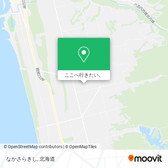 なかさらきし地図