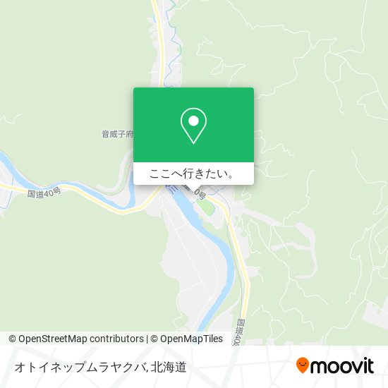 オトイネップムラヤクバ地図