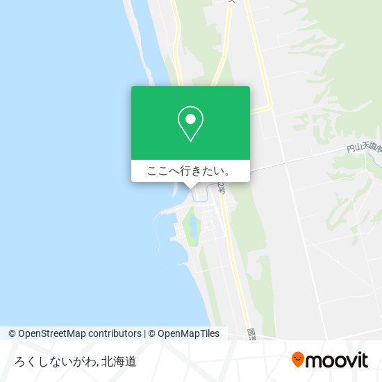 ろくしないがわ地図