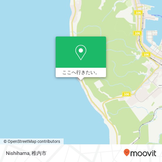 Nishihama地図